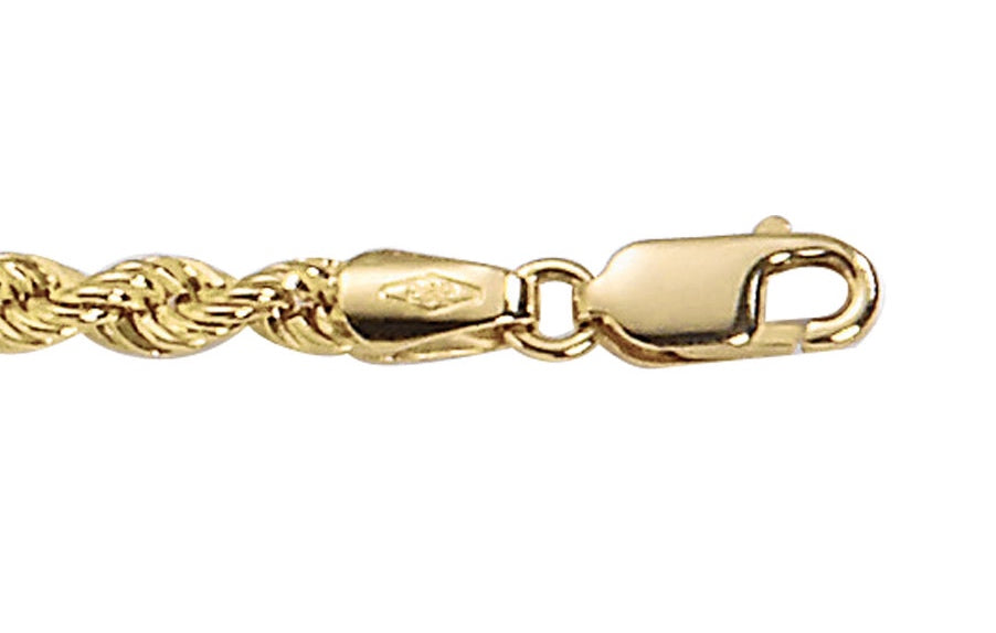 3,3 mm Cordel (Massiv) 585 (14K) gullarmbånd