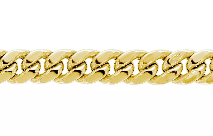 4,5 mm Panser (hul tråd) 585 (14K) gullkjede