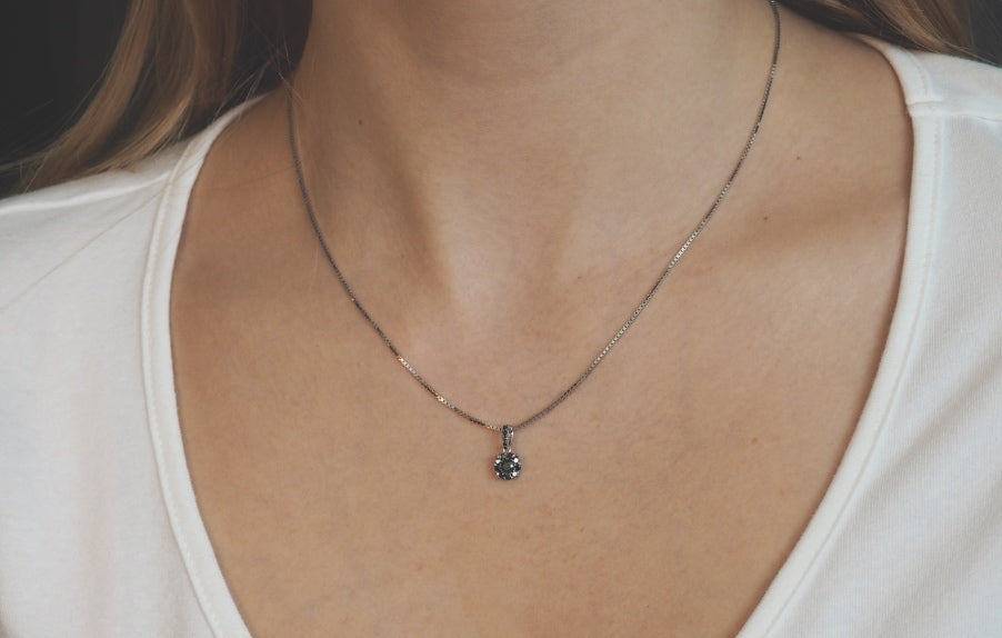 Trinny anheng i gult 585 gull med Cubic Zirkonia