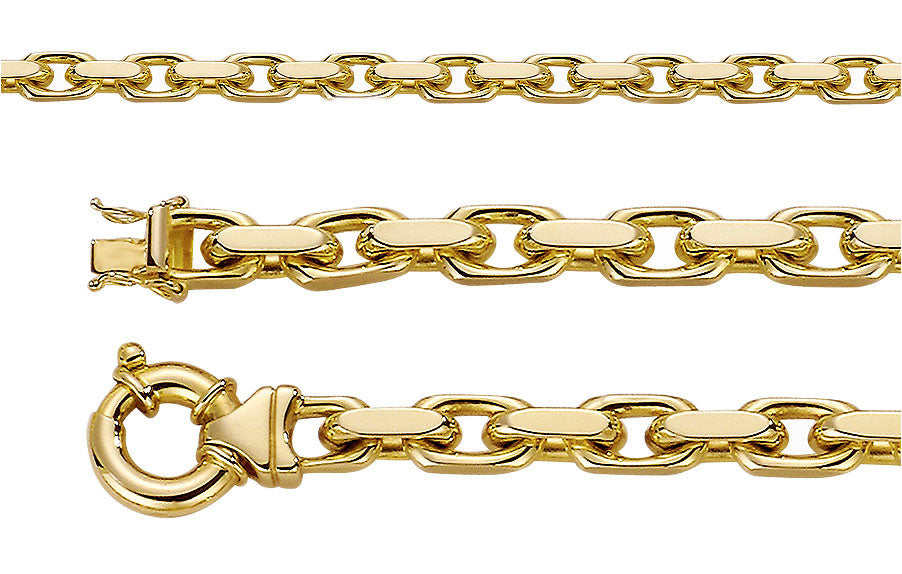 6,7 mm Anker 585 (14K) gullarmbånd