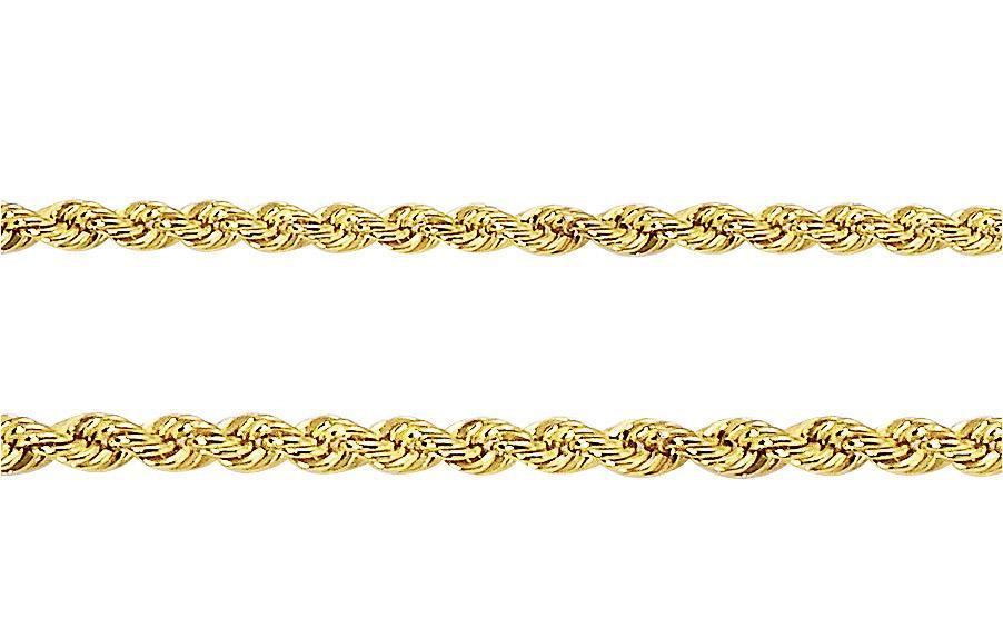 4,4 mm Cordel (hul tråd) 585 (14K) gullarmbånd