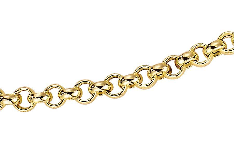 4,0 mm Ertekjede 585 (14K) gullarmbånd