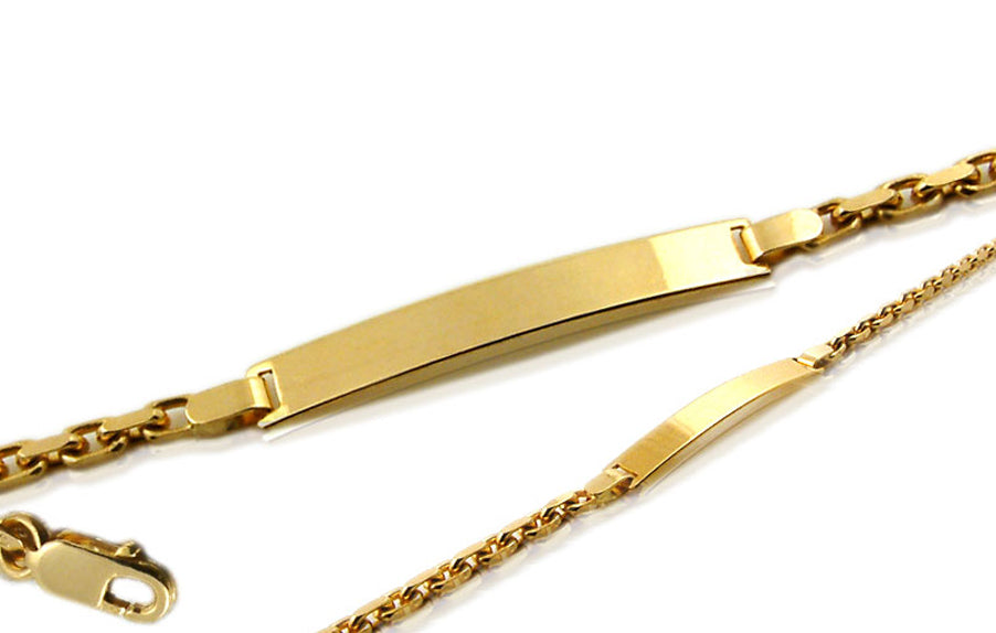 2,0 mm Anker med Plate 585 (14K) gullarmbånd