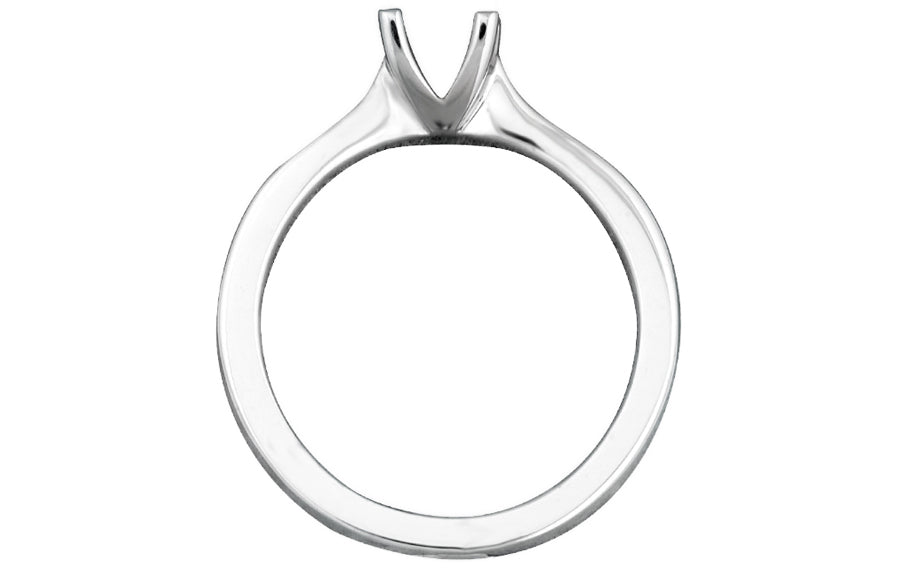 Vega forlovelsesringer i hvitt 585 gull TW/SI 0,35 ct.
