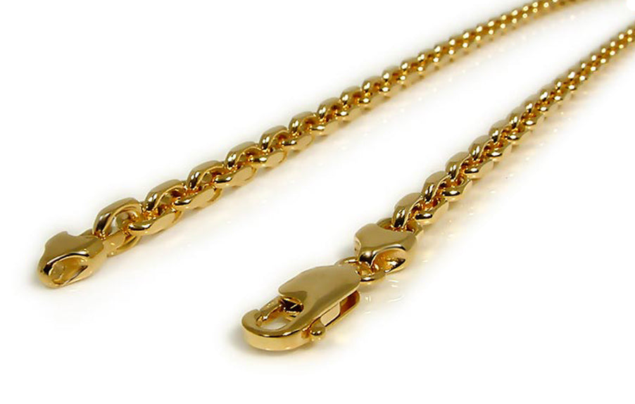 4,3 mm Anker 585 (14K) gullkjede