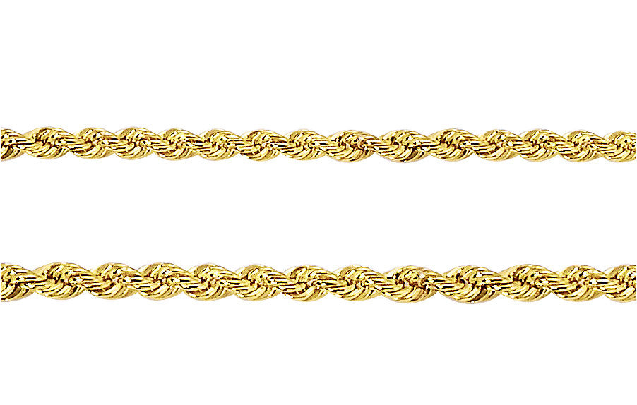 3,3 mm Cordel (hul tråd) 585 (14K) gullkjede