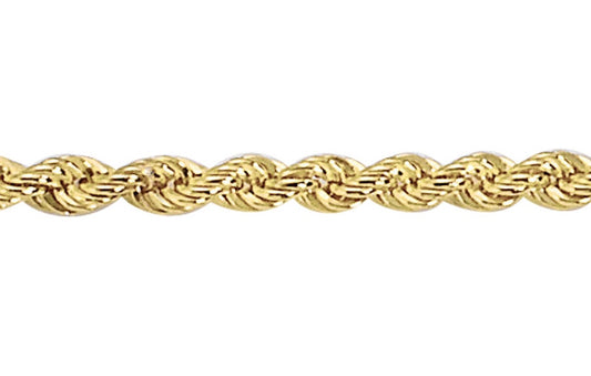 4,4 mm Cordel (Massiv) 585 (14K) gullarmbånd