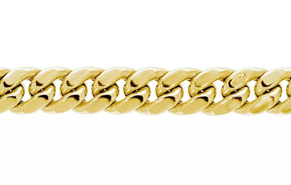 4,5 mm Panser (hul tråd) 585 (14K) gullkjede