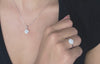 Stardust diamantring i hvitt 585 gull TW/SI totalt 0,30 ct.