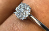 Victoria diamantring i hvitt 585 gull TW/SI totalt 0,20 ct.