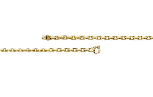 2,4 mm Anker 585 (14K) gullarmbånd