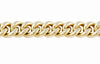 4,5 mm Panser (hul tråd) 585 (14K) gullarmbånd