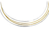 1,5 mm Viper klave i hvitt 585 (14K) gull