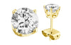Joy øredobber i gult 585 gull med diamanter TW/SI totalt 0,30 ct.